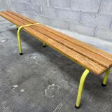 Vintage Mullca school bench