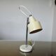 Small Italian lamp with a ball joint, chrome metal and lacquered metal, 60s 70s.