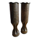 Pair of engraved art trench casings