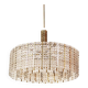 Vintage chandelier by Emil Stejnar for Rupert Nikoll Austria 1960's