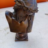 Bronze "Christ" by J.Clessinger Rome 1858 Barbedienne