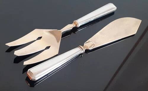 Fish service cover / master silversmith: louis lenain between 1920 and 1929