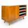 Original U-458 cabinet designed by Jiří Jiroutek in 1958 -  Black & Pink