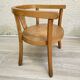Old armchair for children in wood