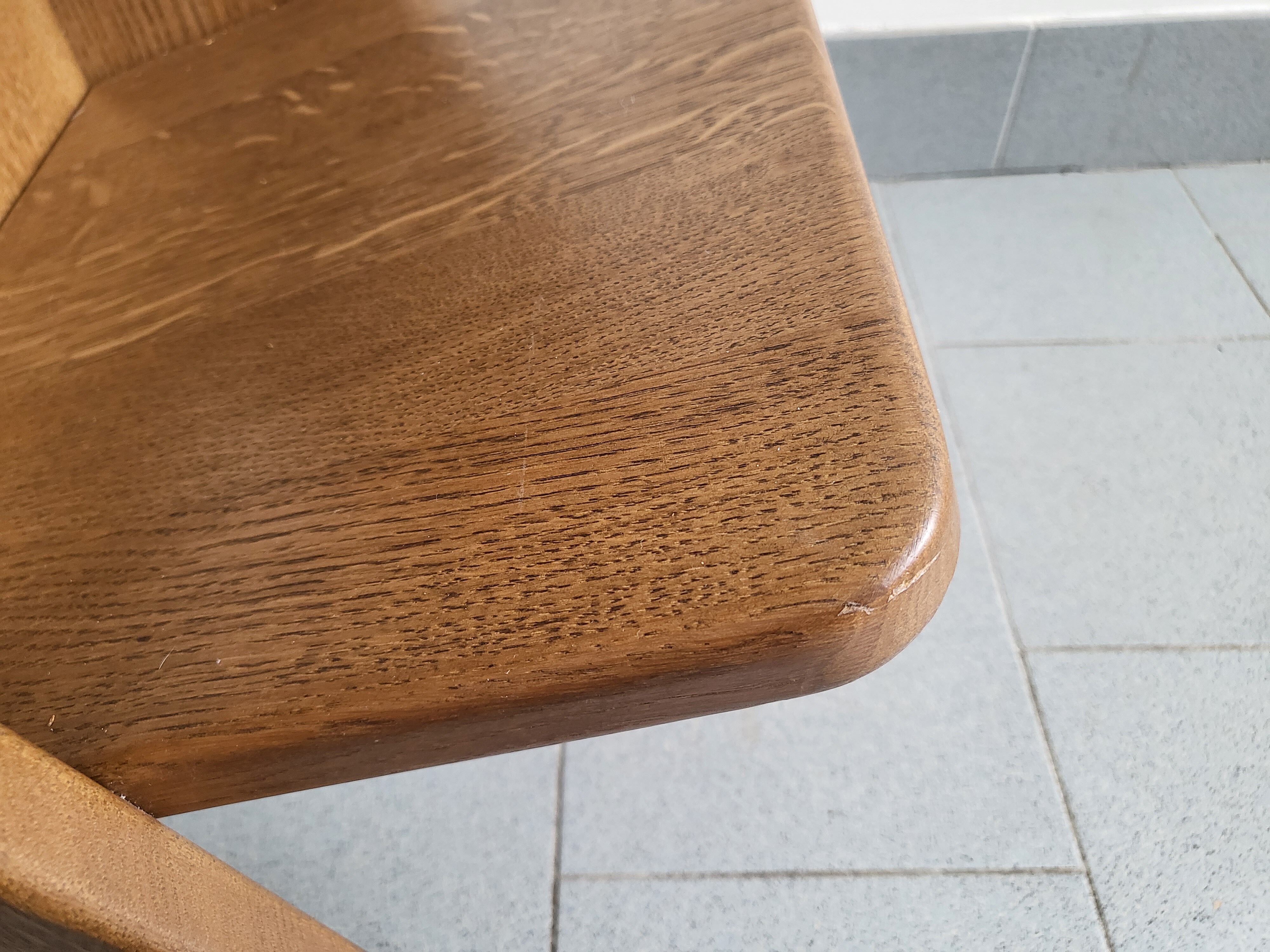 Vintage magazine holder side table 1960