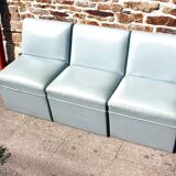 3 vintage modular armchairs from the 50s