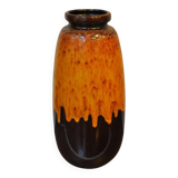 Large Fat Lava Vase W-Germany