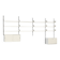 Wall library 606, Dieter Rams for Vitsoe, circa 1970