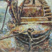 Venetian oil painting on canvas