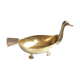 Trinket bowl bird in brass, years 60