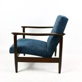 Fauteuil Blue Ocean GFM-142 par Edmund Homa, années 1970