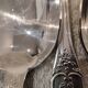 12 silver-plated metal soup spoons by the silversmith Boulenger LXV, half-rich.