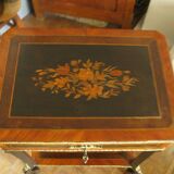 Furniture working in marquetry