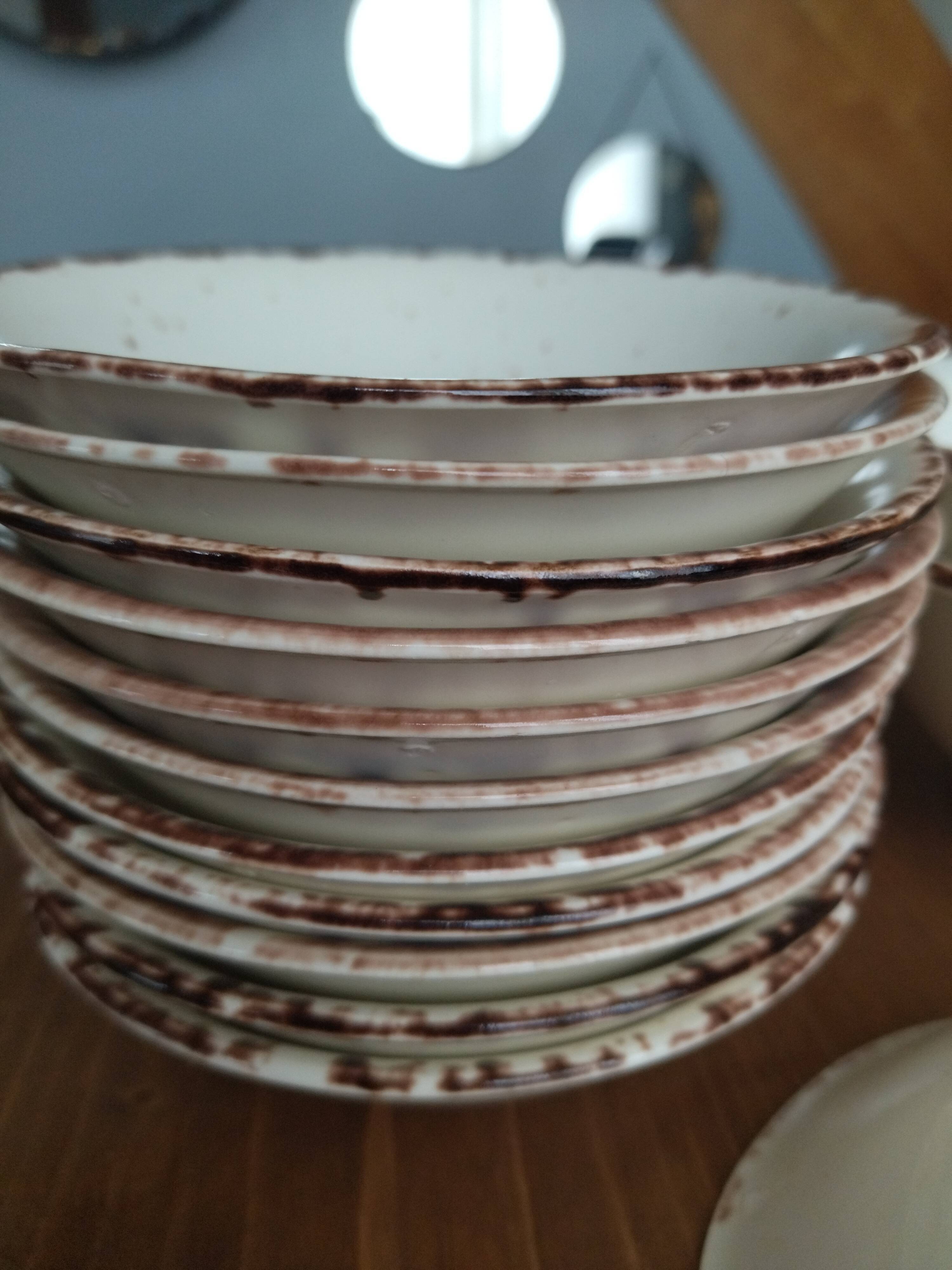 Fruit service Gien Lanzarote in vintage sandstone