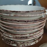 Fruit service Gien Lanzarote in vintage sandstone