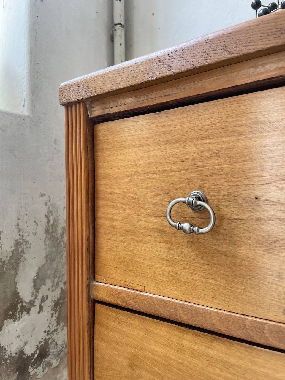 XXL golden oak craft furniture from the 50s