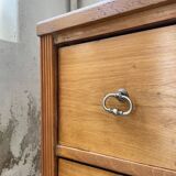 XXL golden oak craft furniture from the 50s