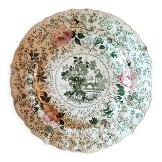 Ancienne assiette faïence New Stone china