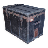 Old travel trunk