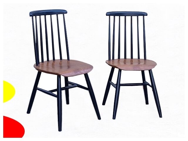Fanett Scandinavian chairs by Ilmari Tapiovaara 60s