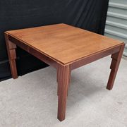 Lot table et ses 6 chaises Art déco de Saddier & fils