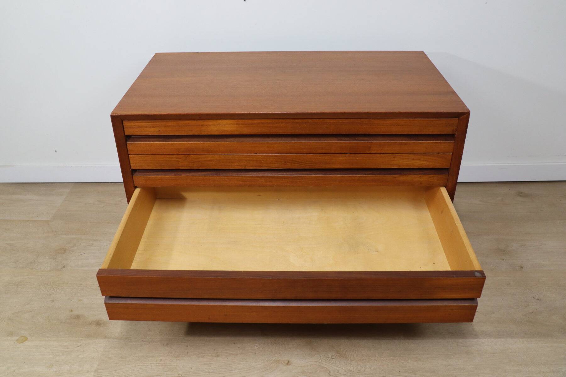 Poul Cadovius teak bookcase module from the 60s