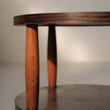 Art Deco gueridon in marquetry, circa 1930.