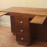Accounting office teak massive 30s