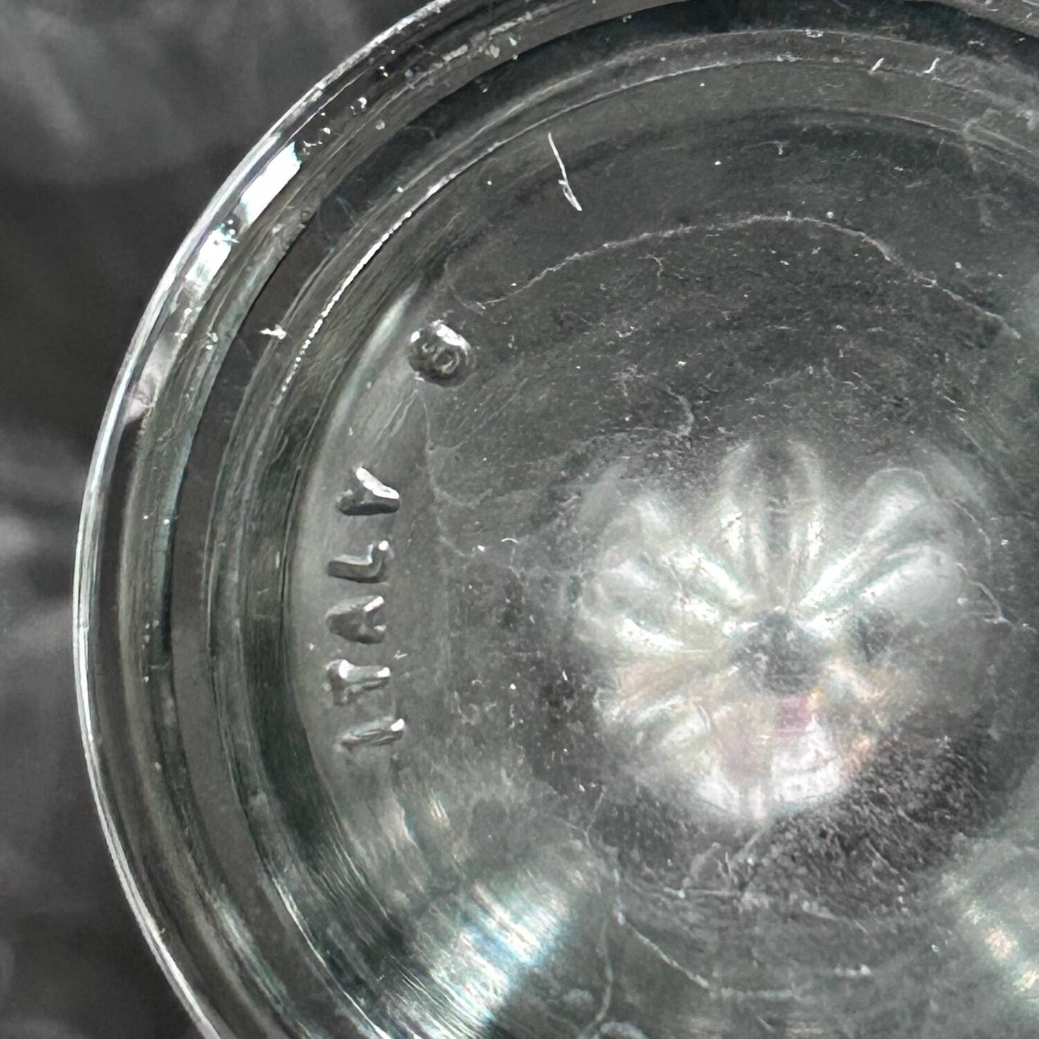 Set of 6 Habitat glasses, 1980