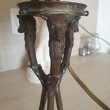 Old brass lamp