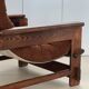 Scandinavian oak armchair, 1960s