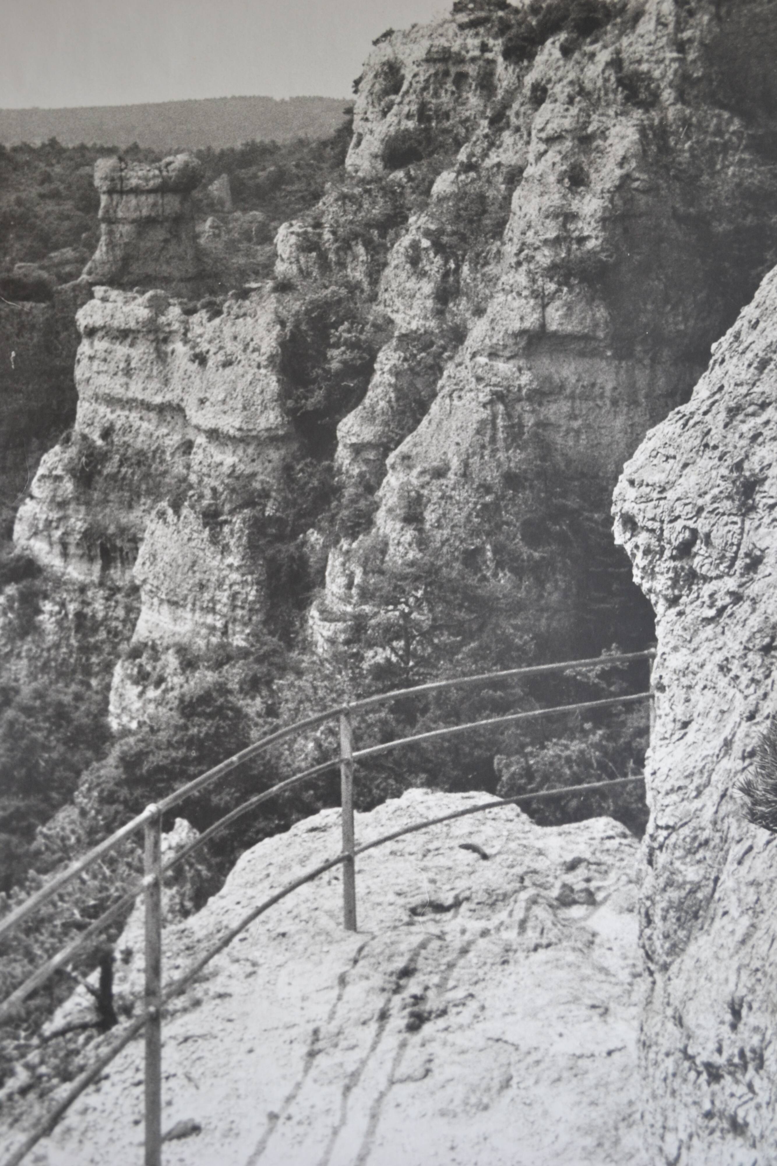 Anonymous silver photo gorges du verdon circa 1970