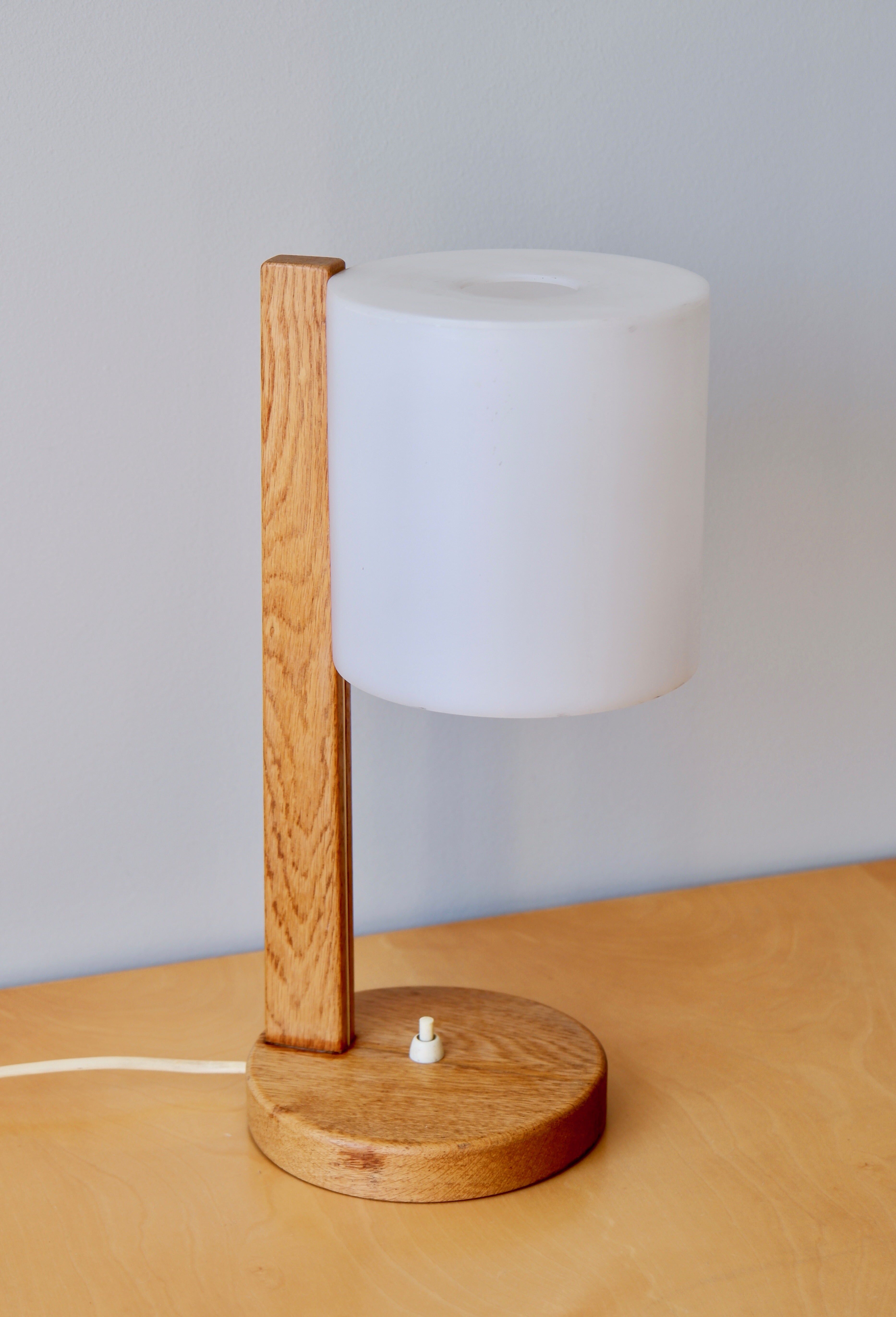 Uno & östen kristiansson, prototype table lamp for luxus, 1960s