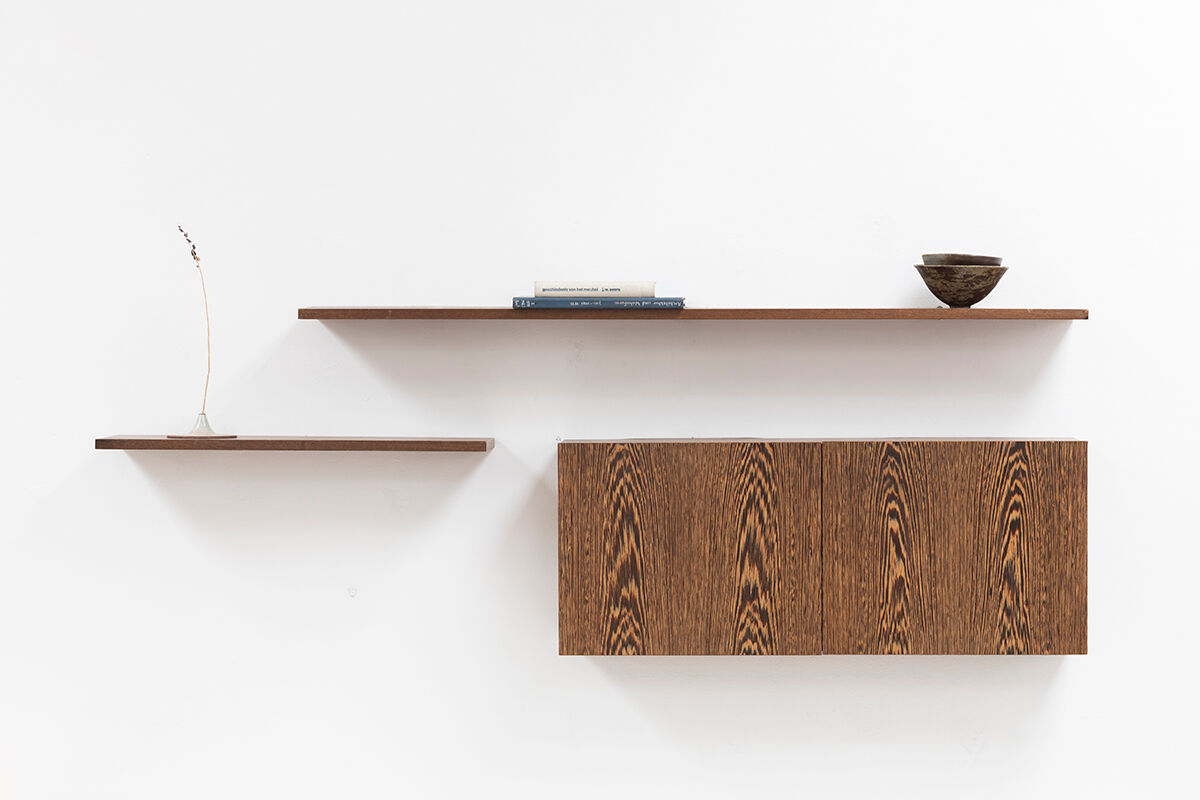Banz Bord wall unit in wengé, the Netherlands, 1970’s