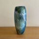 Large lacquered ceramic vase signed Grech