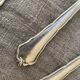 6 spoons in silver metal Hamfa 90 has antique shell pattern