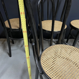 Series of 4 bentwood chairs
