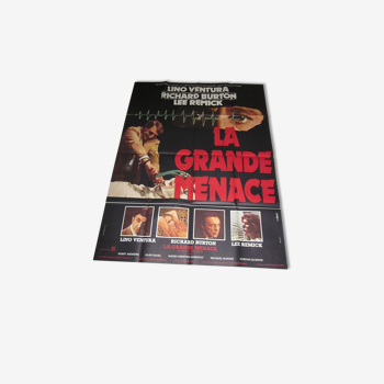 Affiche la grande menace.