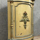 Louis XVI style curved neckline in lacquered and gilded wood circa 1850