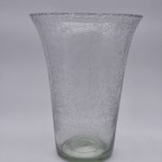 Large BIOT vase in bubble glass – Trumpet shape – 1960s – 29 cm
