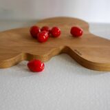 Serving platter in oak by Alvar Aalto for Iittala