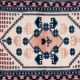 Vintage handmade Turkish rug 107x168 cm