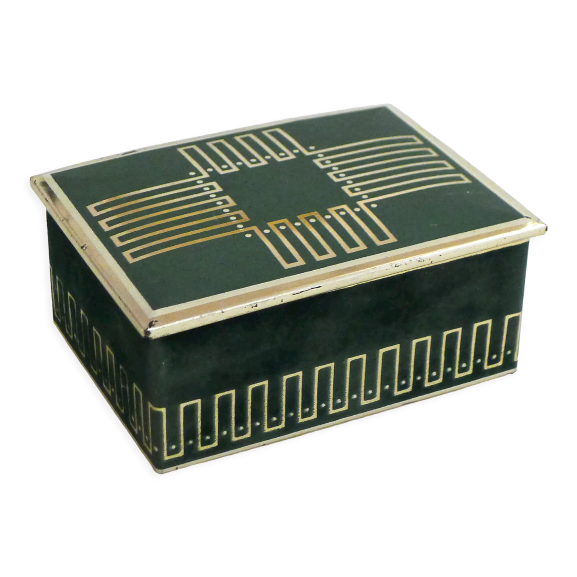 Graphic art deco box
