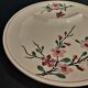 Asparagus plate Sarreguemines decoration sharp sharp early twentieth century