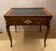 Table de jeux rococo avec cuir, échecs et backgammon, XVIIIe siècle