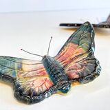 Vintage ceramic wall butterflies