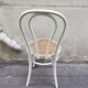 Chaise bistrot blanche