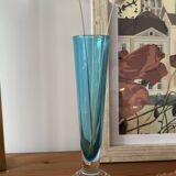 Soliflore vintage bleu