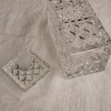 Glass whisky decanter