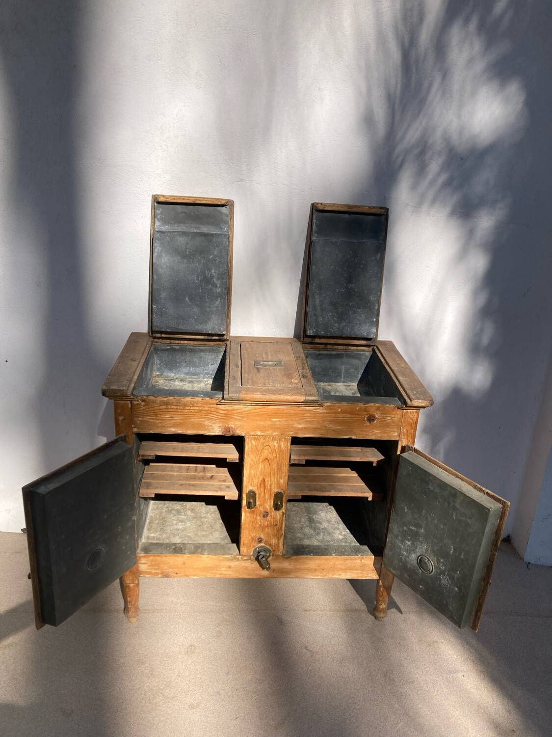 Old icebox from the 1920s